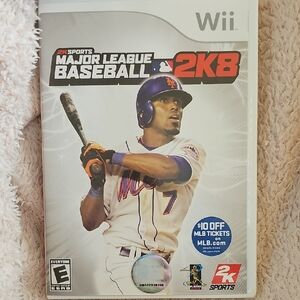 G006. Nintendo Wii 2K Sports Major League Baseball 2K8